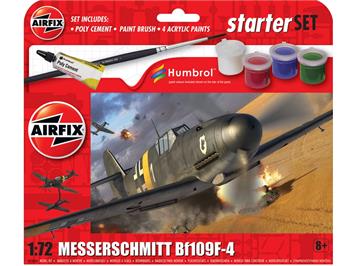 Airfix A55014 Starter Set - Messerschmitt Bf109F-4 - Massstab 1:72