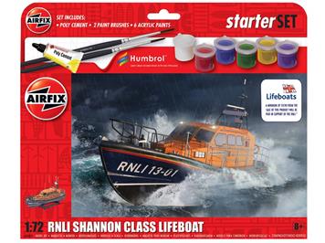 Airfix A55015 Starter Set - RNLI Shannon Class Lifeboat - Massstab 1:72