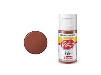 AMMO R-0033 Rail Center Rost, dunkel, matt, Acrylfarbe, 20 ml