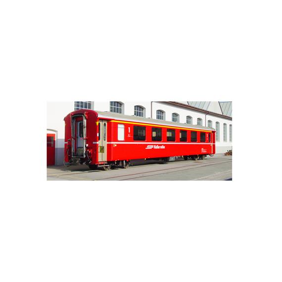 Bemo 3242 130 RhB A 1270 Einheitswagen II rot, dünne Zierlinie