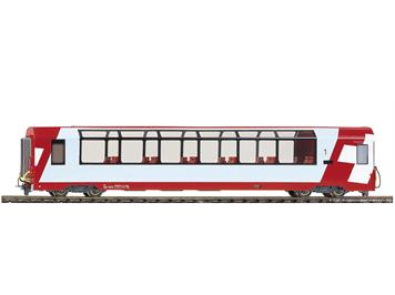 Bemo 3289 127 RhB Bp 2537 Panoramawagen "Glacier Express" - H0m (1:87)