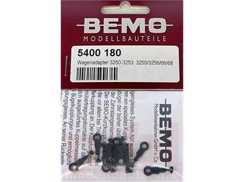 Bemo 5400 180 Kurzkupplung Wagenadapter, L=12mm (Code I), 10 Stk. - H0m (1:87)