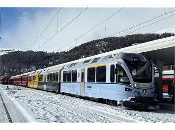 Bemo 7344 124 RhB ABe 8/12 3514 Allegra "Ahnenzug", digital DCC/MM/mfx/Sound - H0m (1:87)
