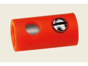 Brawa 3046 Muffen rund 2,5 mm orange (10 Stk.)