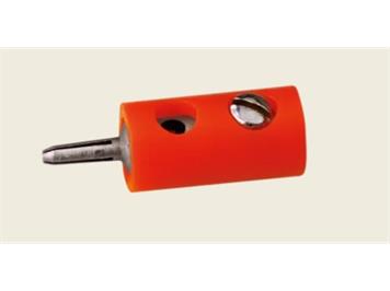 Brawa 3056 Stecker rund 2,5 mm orange (10 Stück)