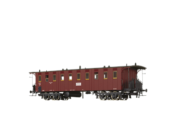 BRAWA 45712 Mannschaftswagen X4 95 358 der SBB - H0 (1:87)