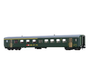 BRAWA 65234 SBB Personenwagen EWII AB, N (1:160)