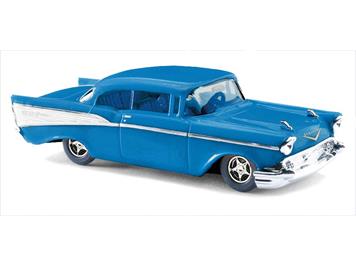 Busch 45025 Chevrolet Bel Air '57, blau - H0 (1:87)