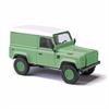 Busch 54352 Land Rover Defender 90 Kasten, grün "Formneuheit" - H0 (1:87)