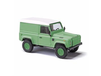 Busch 54352 Land Rover Defender 90 Kasten, grün "Formneuheit" - H0 (1:87)