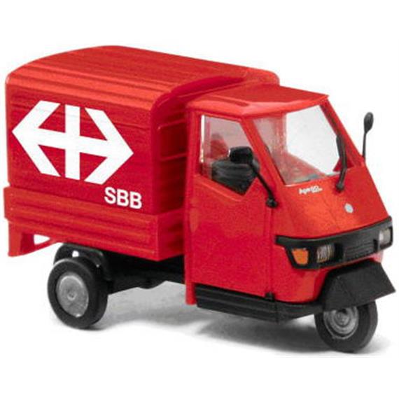 Busch 60099.001 Piaggio Ape 50 "SBB Beschriftung"