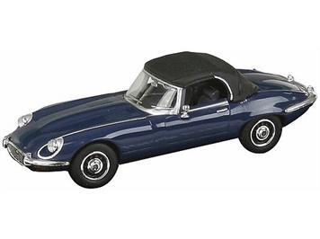 Busch/Ricko Jaguar E-Type Cabrio geschlossen blau (BJ 1971) HO