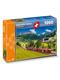 Carta.Media 7268 Puzzle Appenzeller Bahnen, mit 1000 Teilen im Format 70 x 50cm