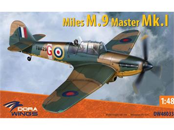 Dora Wings DW48033 Miles M.9 Master I, Massstab 1:48