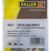 Faller 180677 3 Micro-Kabelbirnen, weiss | Bild 2