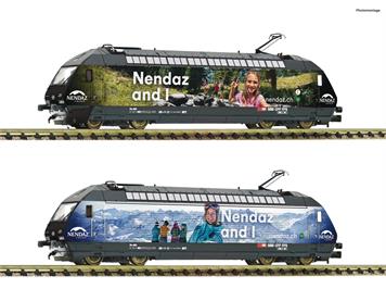 Fleischmann 7560053 SBB E-Lok 460 078-9 „Nendaz“, DC analog - N (1:160)