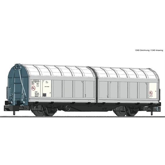 Fleischmann 826250 Schiebewandwagen, Gattung Hbbillns, der AAE AG, N (1:160)