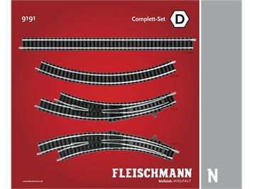 Fleischmann 9191 Complett-Set D, Spur N