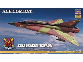 Hasegawa 652140 J35J Draken Ace Combat Espada - Massstab 1:72