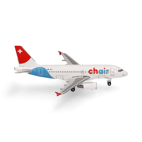 Herpa 537926 Chair Airlines Airbus A319 – HB-JOJ - Massstab 1:500