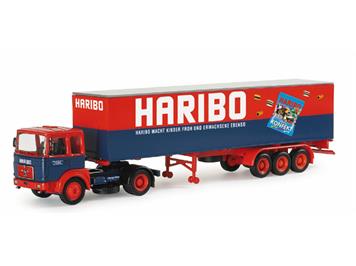 Herpa MAN F8 Koffer-Sattelzug "Haribo"