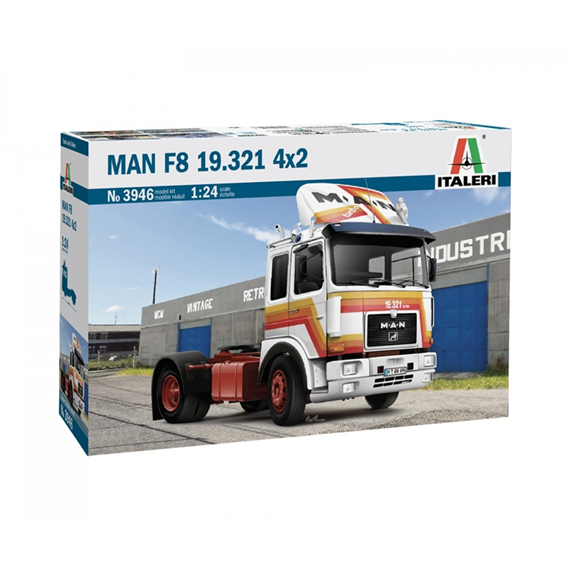 Italeri 3946 MAN F8 19.321 2Achs - Massstab 1:24