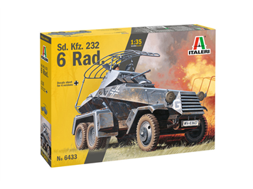 Italeri 6433 Dt. Sd.Kfz. 232 6 Rad - Massstab 1:35