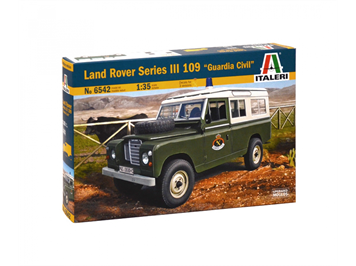 Italeri 6542 Land Rover 109 "Guardia Civil" - Massstab 1:35