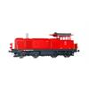 L.S. Models 17069 SBB Diesellok Bm 4/4 verkehrsrot mit Signum verkürzt und Kamin -  H0