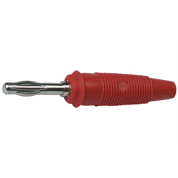 Laborstecker 4 mm rot