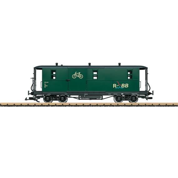 LGB 30325 Gepäckwagens der Bauart KD4 der RüBB - Spur G IIm (1:22,5)