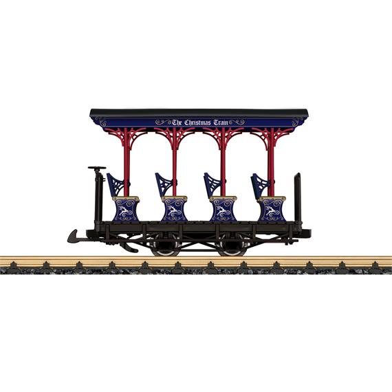 LGB 30432 Aussichtswagen mit weihnachtlicher Gestaltung "The Christmas Train" - G IIm