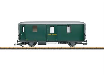 LGB 41843 RhB Gepäckwagen grün - Spur G IIm (1:22,5)