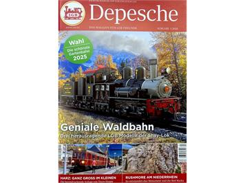 LGB Depesche, das Magazin für LGB Freunde, Ausgabe 1/2025