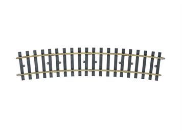 Märklin 1 59074 gebogenes Gleis, Radius 1.550 mm. 15°. (H1100)