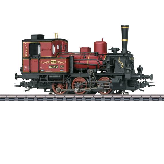 Märklin 37149 Tender-Dampflokomotive BR 89.70-75 der Weihnachtsbahn, mfx+ mit Sound - H0