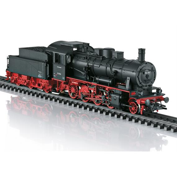 Märklin 37518 Güterzug-Dampflok BR 56 DB, AC, digital mfx+ mit Sound, H0 (1:87)