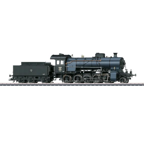 Märklin 39253 SBB Dampflok C 5/6 2969 "Elefant", AC 3L, digital mfx+/MM/DCC/Sound/Rauch