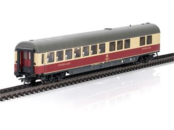 Märklin 43872 Schnellzug-Speisewagen Bauart WRmh 132 der DB, purpurrot/beige - H0 (1:87)