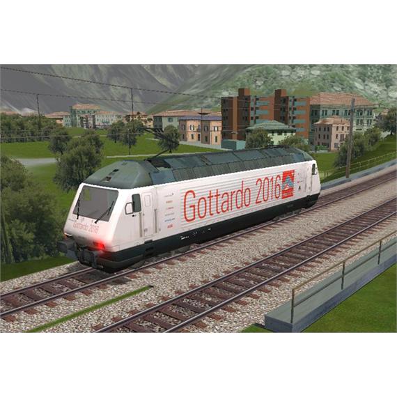 Microsoft 6015 TrainSimulator Gotthard 2016 MSTS