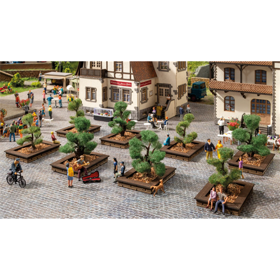 Noch 21546 Zierbüsche, 12 Stück ca. 4 - 5 cm hoch