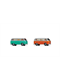 Noch 44604 Volkswagen T2 grün und orange, 2 Stück - Z (1:220)