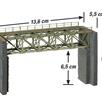 Noch 67038 L-C Stahlbrücke für Schmalspurbahnen HOm | Bild 2