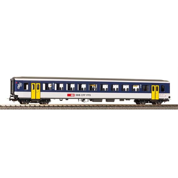 PIKO 96099 SBB Personenwagen EW I 2. Klasse 174-5 NPZ-Lackierung, Ep. V - H0 (1:87)