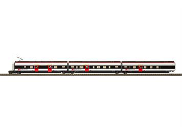 PIKO 97335 SBB Giruno Wagen Set 2 (H,J,K), zu RABe 501 011 Thurgau, Ep. VI, ACS - H0