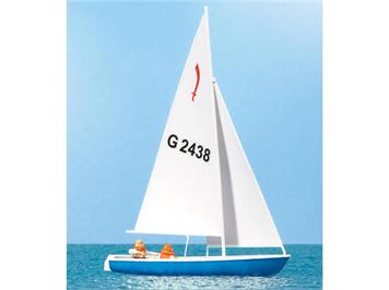 Preiser 10679 Segler mit Segelboot (3) - H0 (1:87)