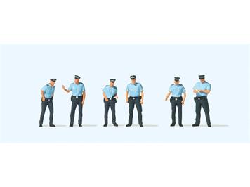 Preiser 10743 Polizei Deutschland in Sommeruniform - H0 (1:87)