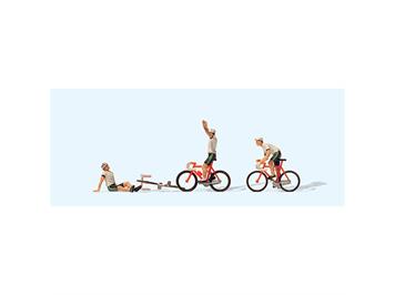 Preiser 25005 Radrennfahrer, Team 2 - H0 (1:87)