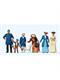 Preiser 65303 Polizist und Passanten mit Hund, um 1900 - Spur 0 (1:43)
