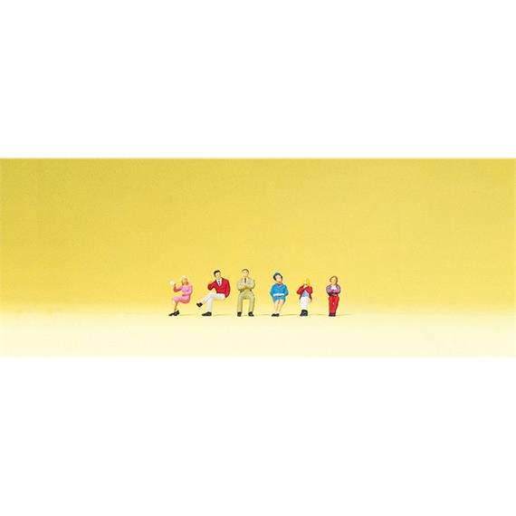 Preiser 88545 Sitzende Reisende - Z (1:220)